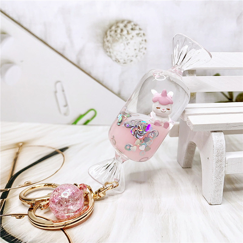 Ins创意少女心 入油糖果粉色独角兽钥匙扣挂件个性情侣包挂饰礼品,节庆用品/礼品,钥匙扣,淘宝优惠券,粉丝福利购,淘宝优惠卷