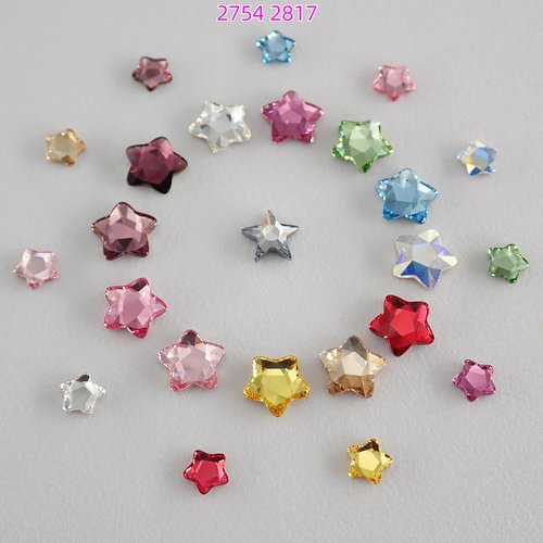 施华洛2754海星五角星美甲钻