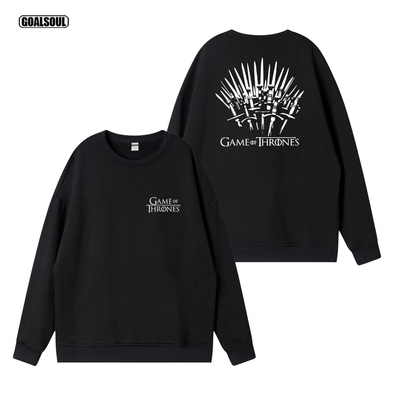 权力的游戏 卫衣权游GAME OF THRONES美式复古休闲潮牌套头衫