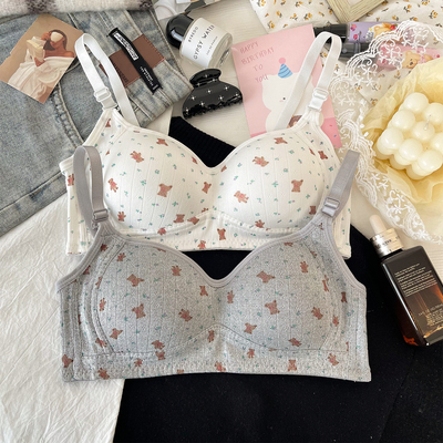 甜美可爱内衣女小胸聚拢学生文胸