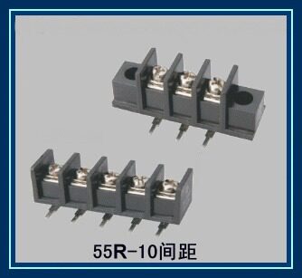 kf/zb/wj/mg/55R-10MM间距弯脚栅栏式接线端子大电流 - 实物图