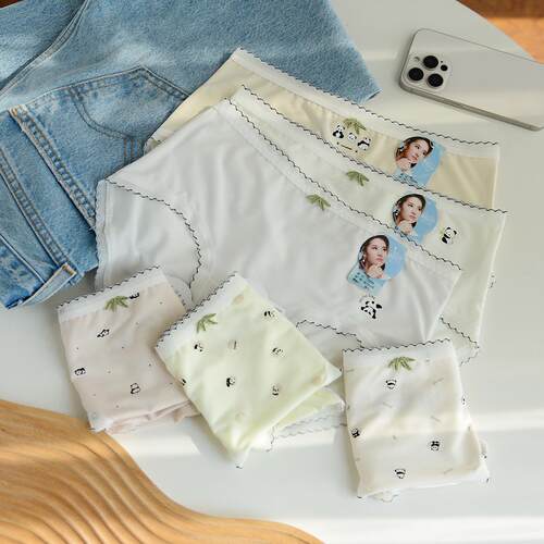 新款黛丝少女中腰包臀三角内裤