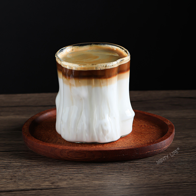 简约复古耐高温透明玻璃杯