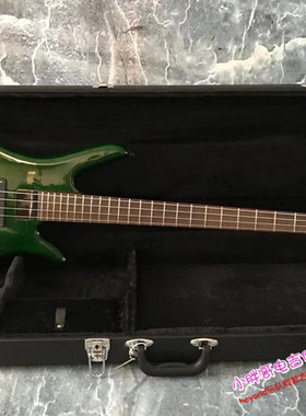 高端定制beyond 96演唱会 黄家强同款贝斯 zon贝司低音吉他大绿色