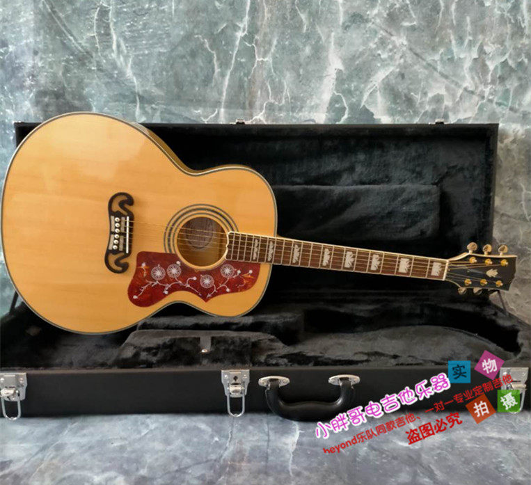 手工定制款SJ200演唱会赵雷同款43寸原声电箱民谣木吉他 成都原琴