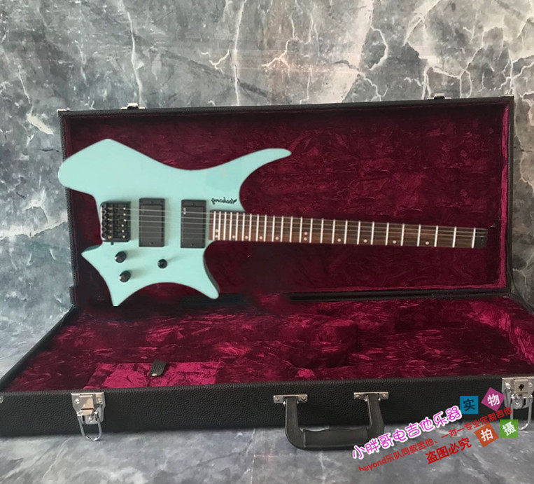 高端 异形无头琴 原木色 电吉他 guitar 日本品牌 GROTE 手工琴