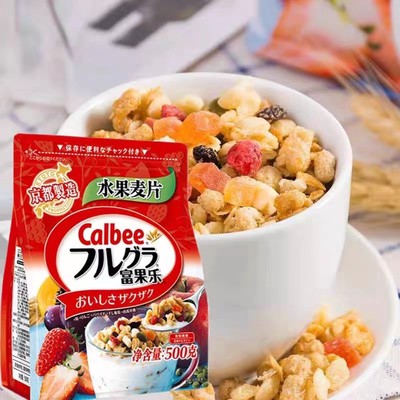 日本卡乐比水果麦片700g