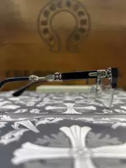 Mortal-925 Sterling Silver Half-Frame Dagger Glasses