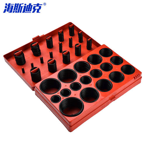 海斯迪克HKqy-4O型密封圈套装密封件密封圈O型圈组套红盒419PC