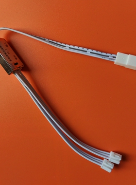 12VLED灯带电源一拖二控制器衣柜线条灯多变压器共用感应开关分线