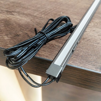 可拆卸灯线分离1010LED灯条带开槽橱柜衣柜酒柜鞋柜智能感应暗装