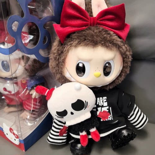 HelloKitty拉布布情人节娃衣套装