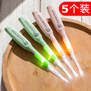 發(fā)光耳勺挖耳勺耳扒帶燈兒童扣耳勺采耳勺可拆卸掏耳工具可視耳勺