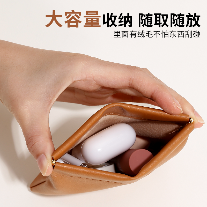 xixi收纳袋收纳包口红化妆品数据线分类袋便携弹片自动闭合束口袋,彩妆/香水/美妆工具,化妆/美容工具,淘宝优惠券,粉丝福利购,淘宝优惠卷