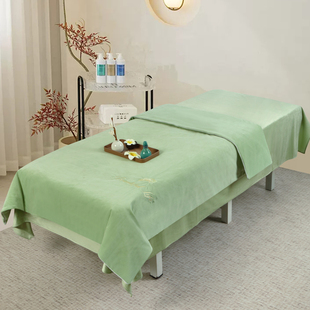 美容床被子被芯美容院专用被套2024新款加绒厚冬天按摩推拿床被罩