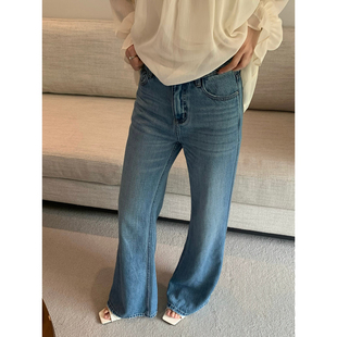 女 子2026年春夏梨形百搭显瘦牛仔裤 9067 天丝棉裤 甜辣多多
