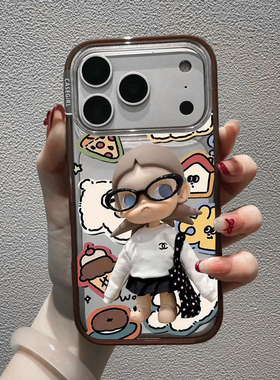 联名嘎姐适用iPhone17ProMax手机壳相机按键全包16pro磁吸15p防摔14plus超好看13透明por高级感女生保护套