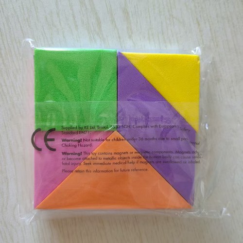 磁吸七巧板磁力新款逻辑思维训练磁力拼装拼图互动传统认知训练