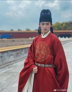汉服男圆领袍影视宁安如梦谢危张遮同款唐制官服中式婚礼新郎礼服