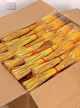 天然黄金麦穗开业大麦花束客厅摆件场景布置 花瓶仿真花整箱1万支