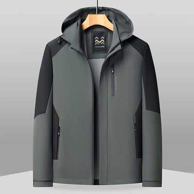 男士新款休闲夹克户外运动外套