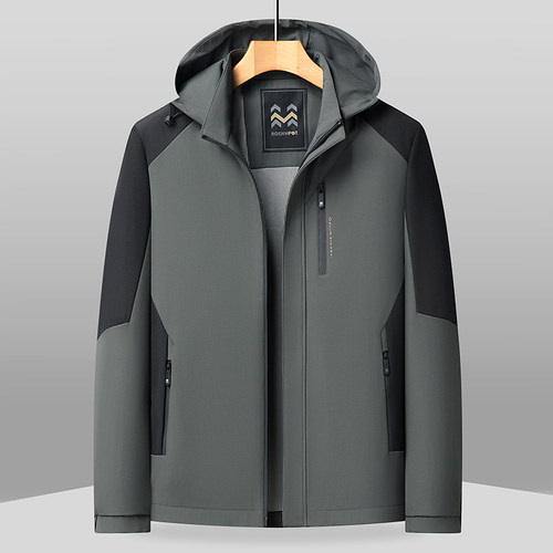 男士新款休闲夹克户外运动外套