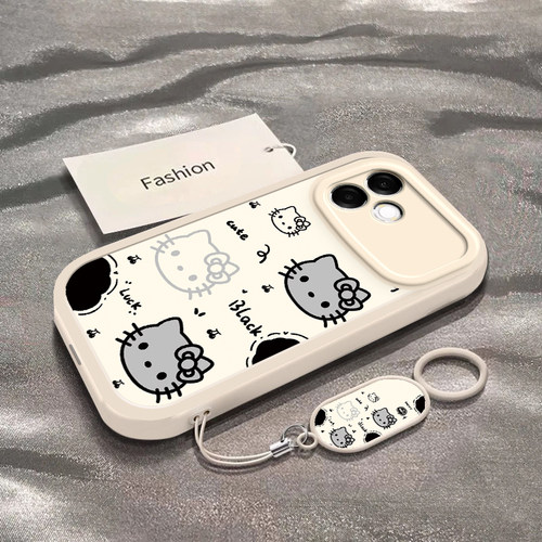 适用于OPPOA6SPro手机壳新款PMT110全包防摔黑白猫咪保护套oppoa6spro可爱男女款卡通小众潮流ins风的外壳