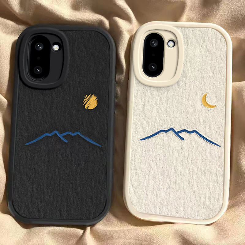 适用于一加Ace6T手机壳新款PLR110全包防摔太阳月亮保护套1+ACE6t网红男女款OnePlus高级感文艺ins风专用外壳