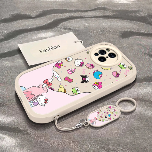 牛奶瓶凯蒂猫适用于OPPOFindX3Pro手机壳新款PEDM00全包防摔保护套FindX3可爱男女款卡通小众ins风专用外壳