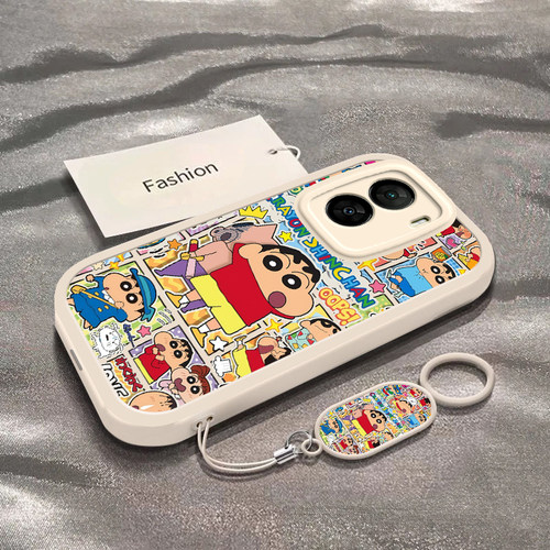 格子小新适用于iQOOZ7xm手机壳男女新款V2272A全包防摔Z7i小众卡通可爱ins风iqooZ7保护手机套iqooZ7X的外壳
