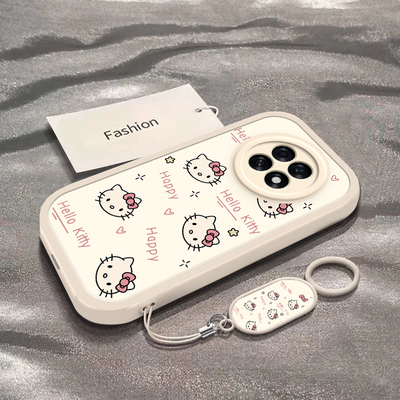 彩色凯蒂猫头适用于OPPOA6GT手机壳新款PLL110全包防摔保护套A6Pro可爱男女款oppoa6gt卡通小众ins风专用外壳