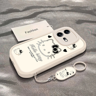 暗黑凯蒂猫适用于iQOONeo8Pro手机壳Neo8新款全包防摔iqooneo8保护套可爱男女款vivo个性卡通ins风专用外壳