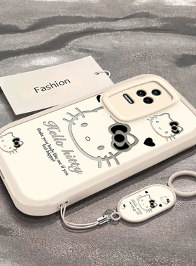 暗黑凯蒂猫适用于红米K50Pro手机壳K50新款22011211C全包防摔保护套k50电竞至尊版可爱男女款Redmi专用外壳