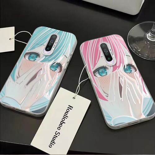 适用于红米K30手机壳K30Pro新款初音未来RedmiK30变焦极速版全包防摔K30i保护套Xiaomi动漫二次元款专用外壳