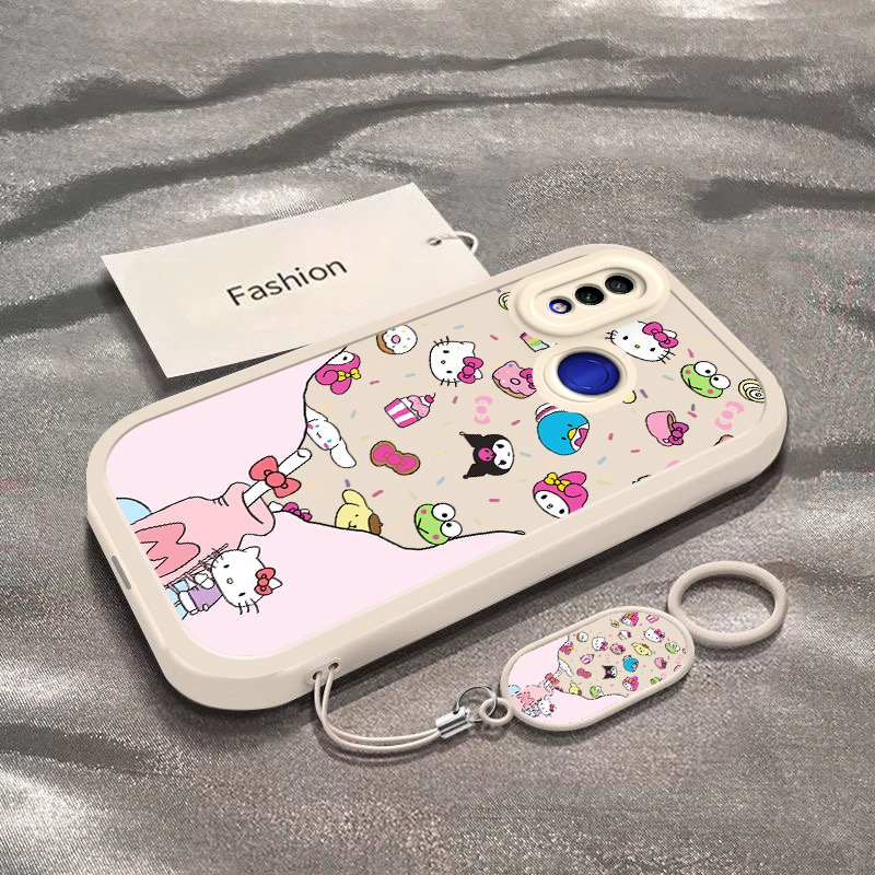 牛奶瓶凯蒂猫适用于红米Note7手机壳新款M1901F7E全包防摔保护套Note7Pro可爱男女款Redmi卡通ins风专用外壳