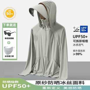 UPF50 新薄款 户外防紫外线防晒服外套 蕉下森林冰丝防晒衣男女夏季