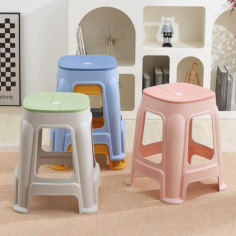 加厚塑料椅子家用客厅茶几凳可叠放防滑椅餐桌高凳户外烧烤摊餐椅,家装主材,浴室壁挂凳椅,淘宝优惠券,粉丝福利购,淘宝优惠卷