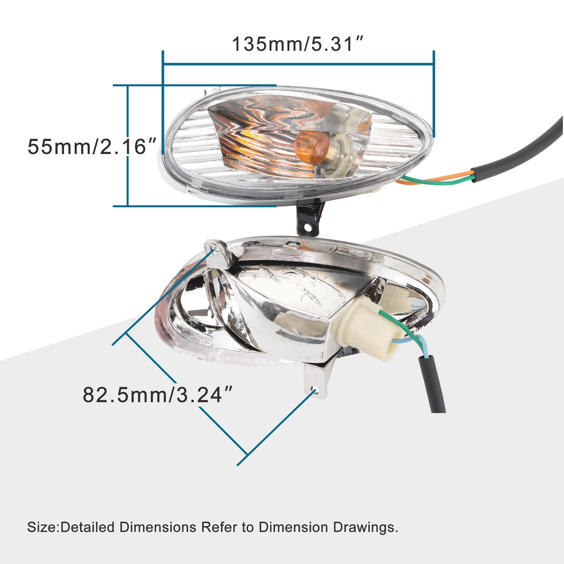 GOOFIT 越野摩托车配件摩托车 光阳50.gy6-50转向灯