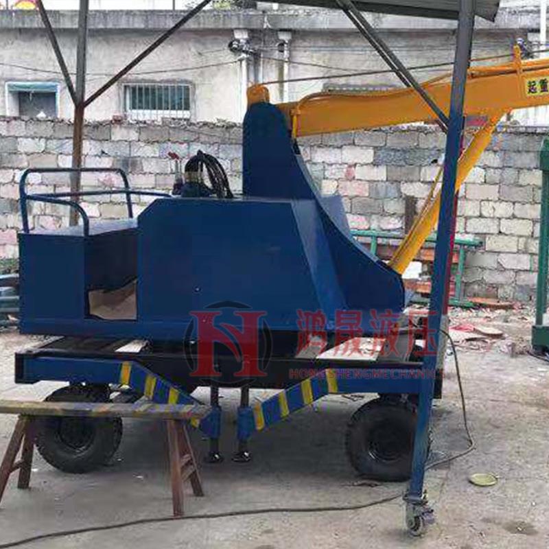 厂供电动液压小吊车 车间仓库旋转配重平衡式吊装机小型起重