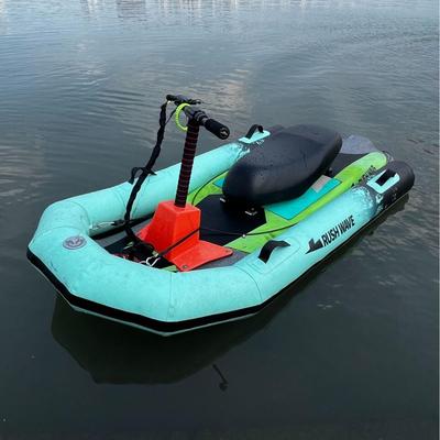 RUSHWAVE看灰机摩托艇推进器动力冲浪板充气艇小型水上电动冲浪板