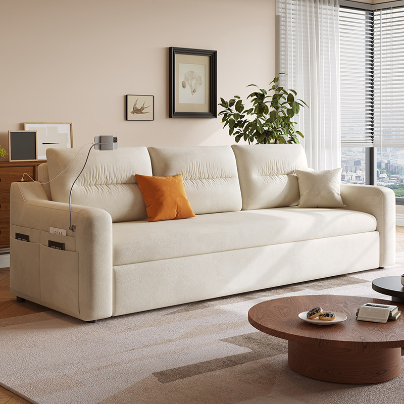 沙发床一体两用2025新款折叠现代简约多功能客厅1.5m小户型可折叠