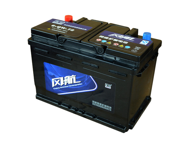 风航蓄电池6-QW-72奥迪力帆富康雅阁东风标致12V72AH汽车启动电瓶