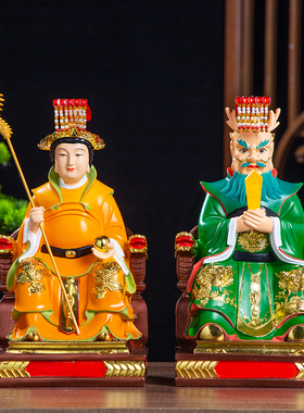 树脂龙王龙母东海龙王佛像