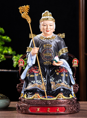 12寸工艺品奶奶黑老太白老太树脂