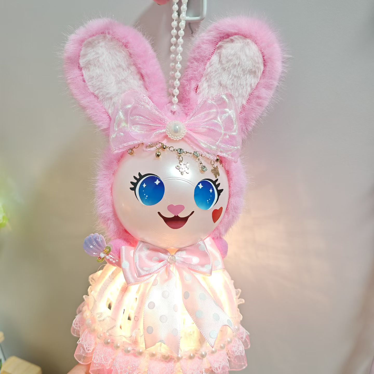 中秋节发光玩偶公仔毛绒玩具送女生生日礼物情人节礼物送女友闺蜜
