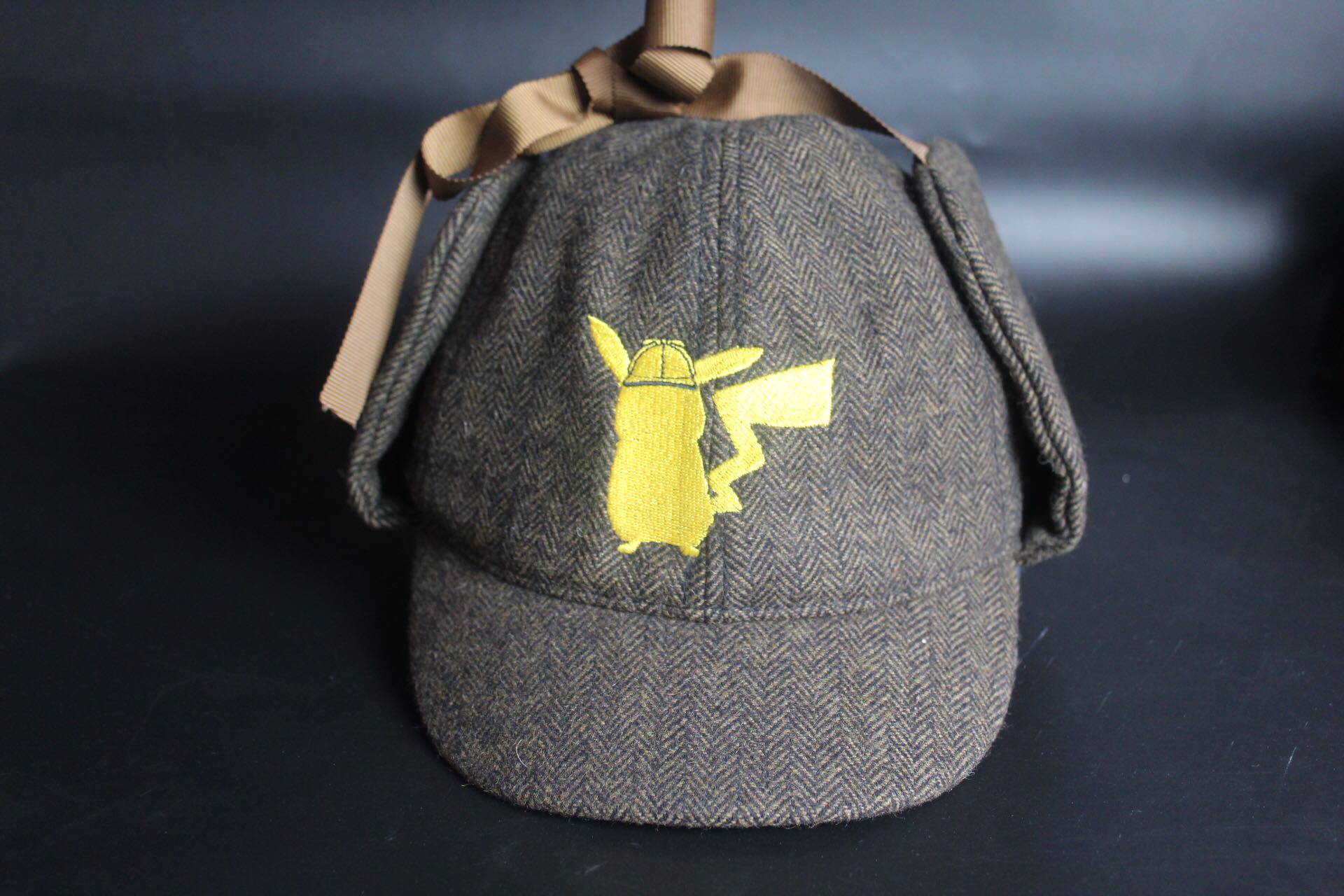 皮卡丘大侦探 snapback 宝可梦联名 小智棒球帽 小精灵pokemon