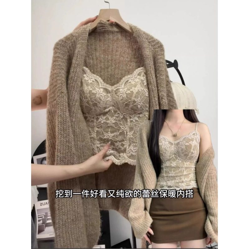 皮草内搭蕾丝加绒吊带背心女带胸垫保暖背心打底美背内衣鱼骨胸衣,女士内衣/男士内衣/家居服,吊带/背心/T恤/打底/肌底衣,淘宝优惠券,粉丝福利购,淘宝优惠卷