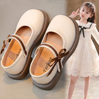 女童小皮鞋夏季单鞋学生