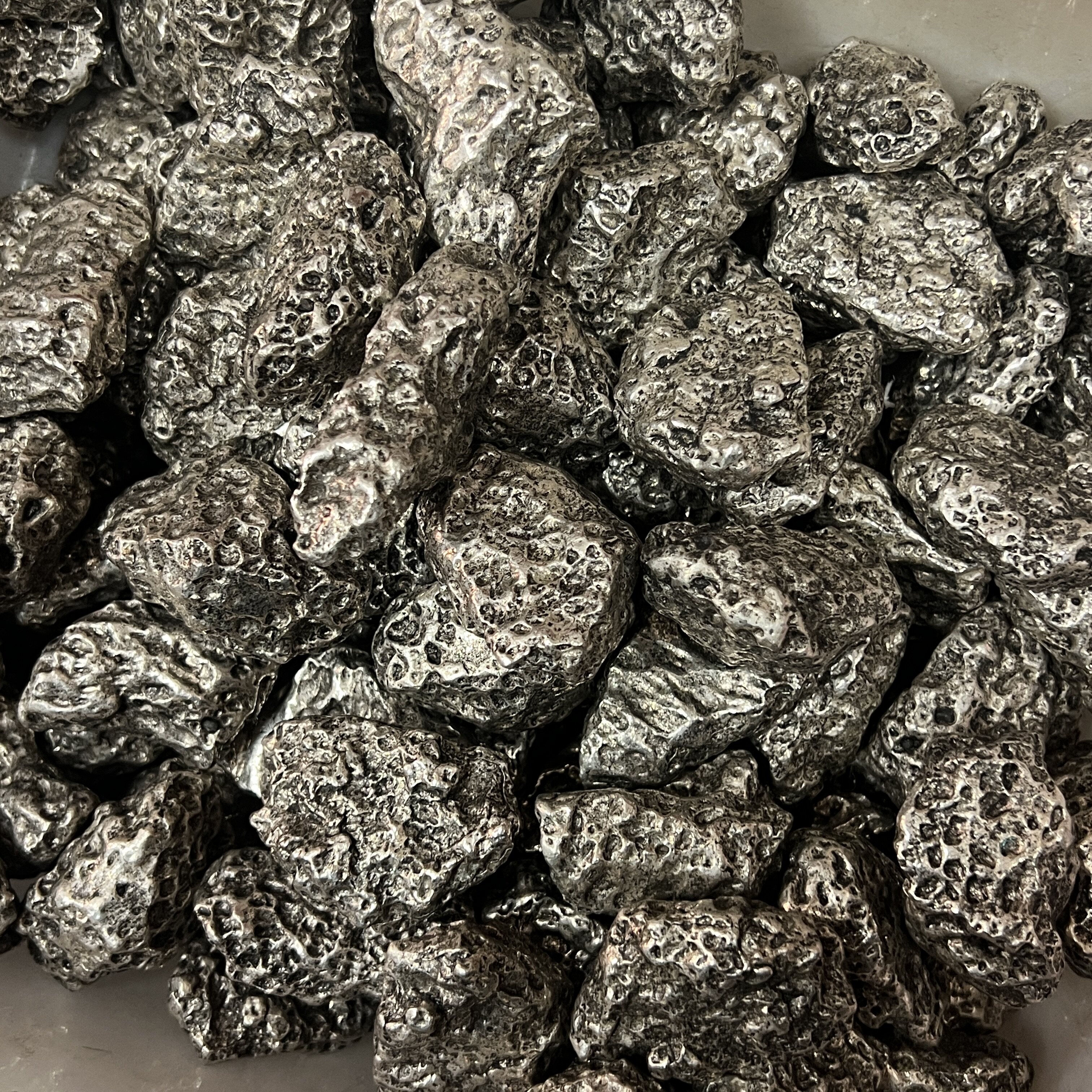 仿古做旧狗头银古玩摆件影视道具碎银子（随机发一个）形状不规则
