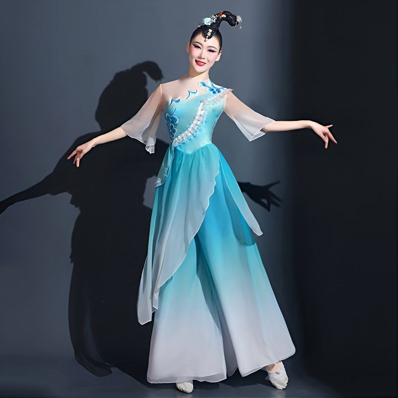 古典舞演出服飘逸中国梦